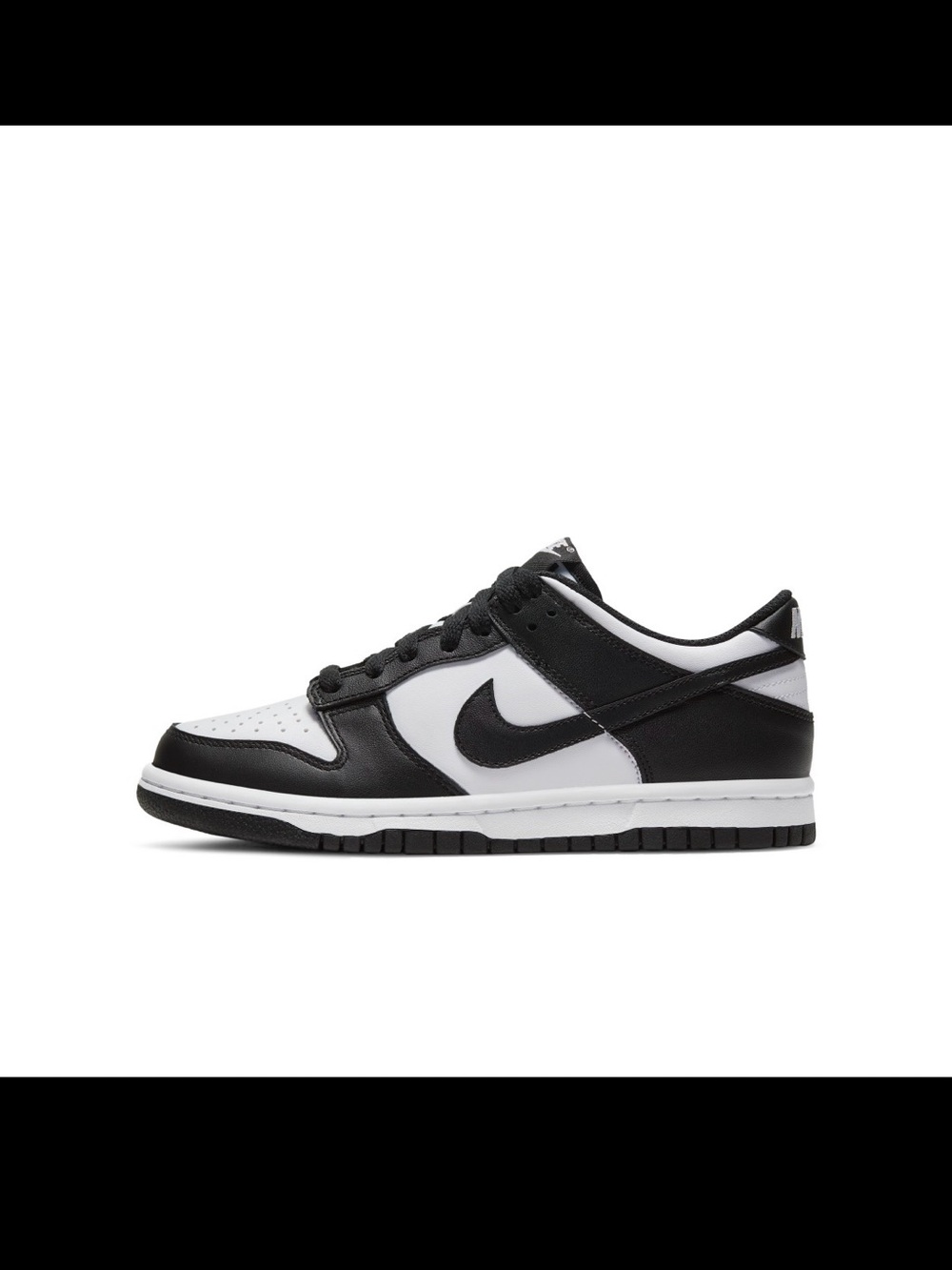 Nike Dunk Low Panda Black White Sneakers 7Y Women 8.5